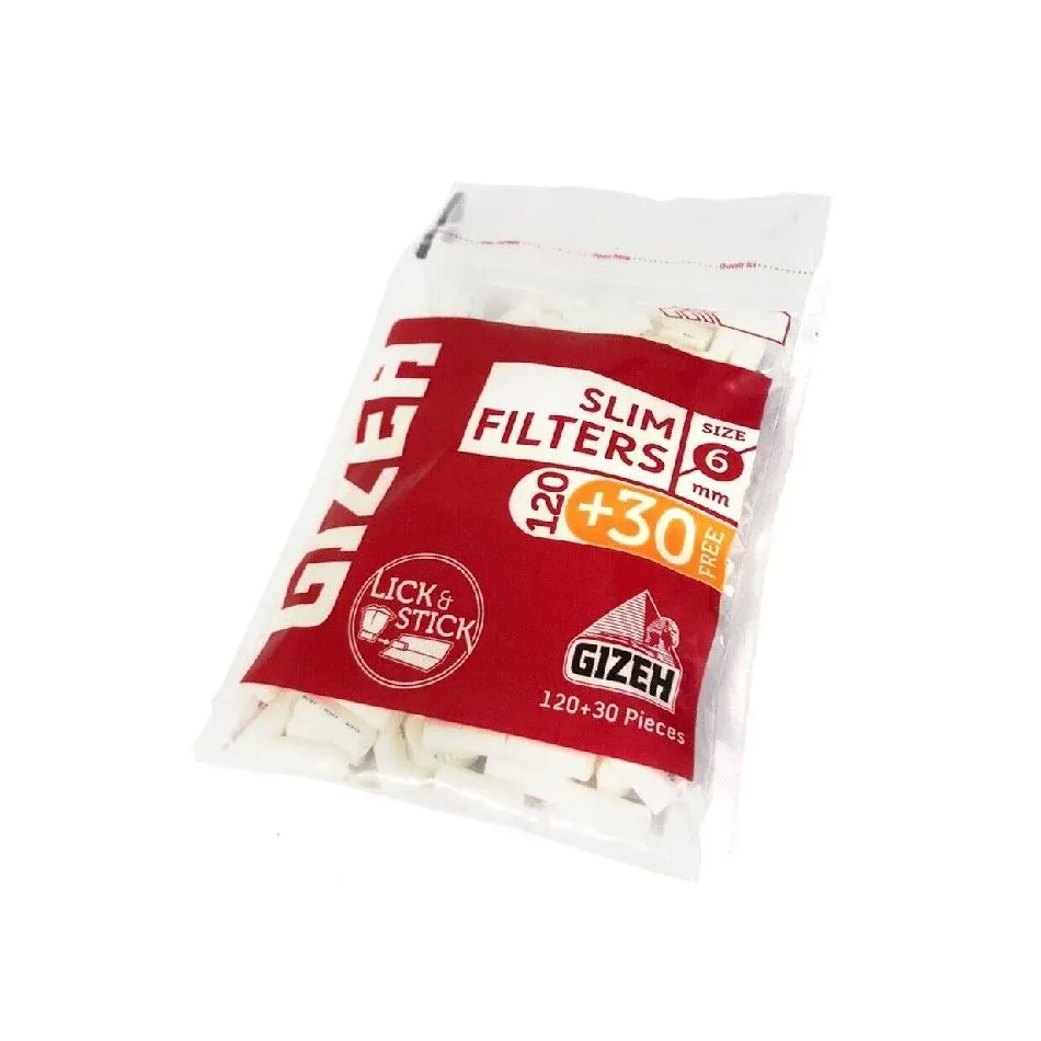 Фильтры сигаретные GIZEH Slim 6мм 150шт  - передать осужденному в СИЗО, ИК, КП, ЛИУ, Тюрьмы