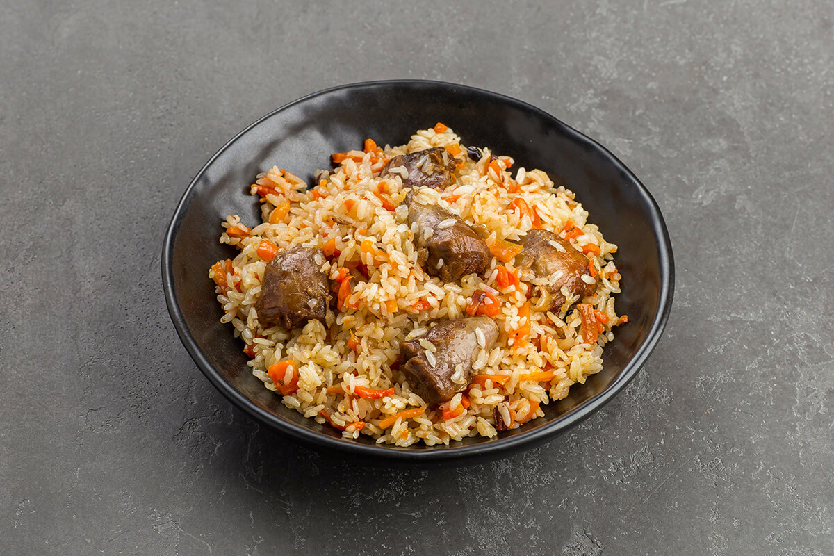 Плов с говядиной  - передать осужденному в СИЗО, ИК, КП, ЛИУ, Тюрьмы